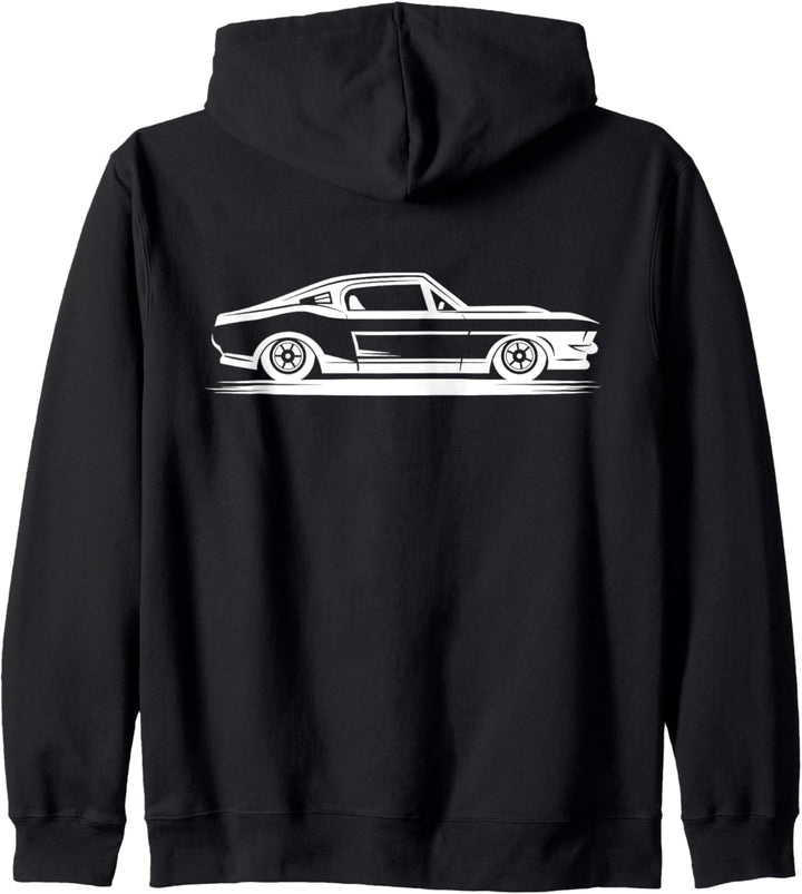 Muscle Car VINTAGE US Car Tuning Geschenk Mechaniker Kapuzenjacke