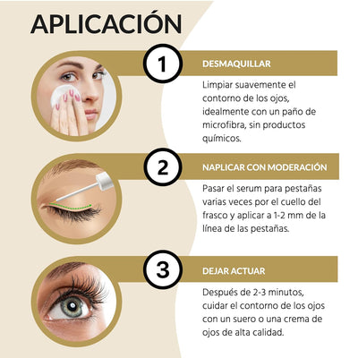 EYECATCHA Wimpernserum hormonfrei - mit Black Sea Rod Oil – Wimpern Booster für lange Wimpern, Wimpe