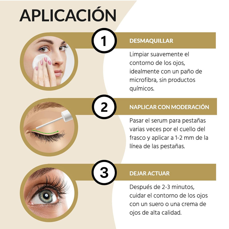 EYECATCHA Wimpernserum hormonfrei - mit Black Sea Rod Oil – Wimpern Booster für lange Wimpern, Wimpe