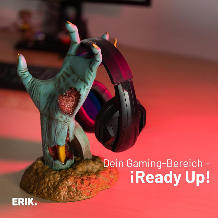 Grupo Erik Kopfhörer und Controller Halter Gameration One More Life - Gaming Headset Halterung Tisch