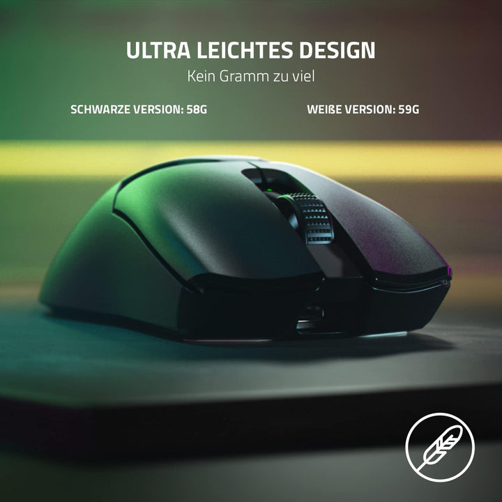 Razer Viper V2 Pro - 58g Ultraleichte Kabellose Esports-Gaming-Maus (Optischer Sensor mit 30K DPI, D