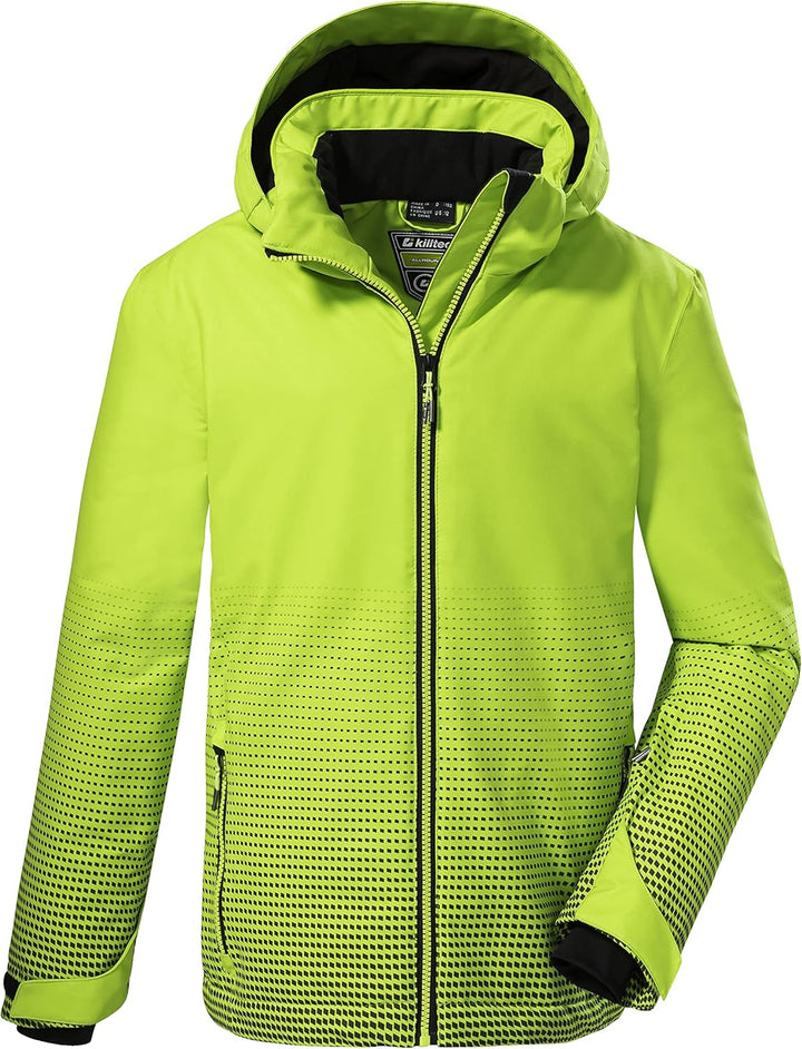 Killtec Jungen Ksw 162 Bys Ski Jckt Skijacke/Funktionsjacke mit Kapuze und Schneefang 116 apfel, 116