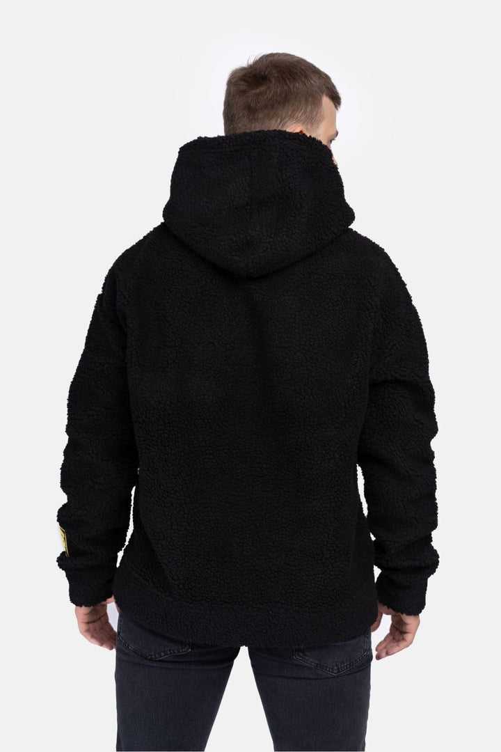 BENLEE Herren Kapuzensweatshirt Oversize Bonzo XL Black/Black, XL Black/Black