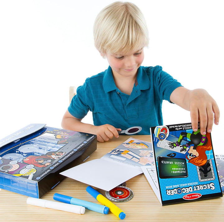 Melissa & Doug On The GO Secret Decoder Deluxe Activity Set Toy