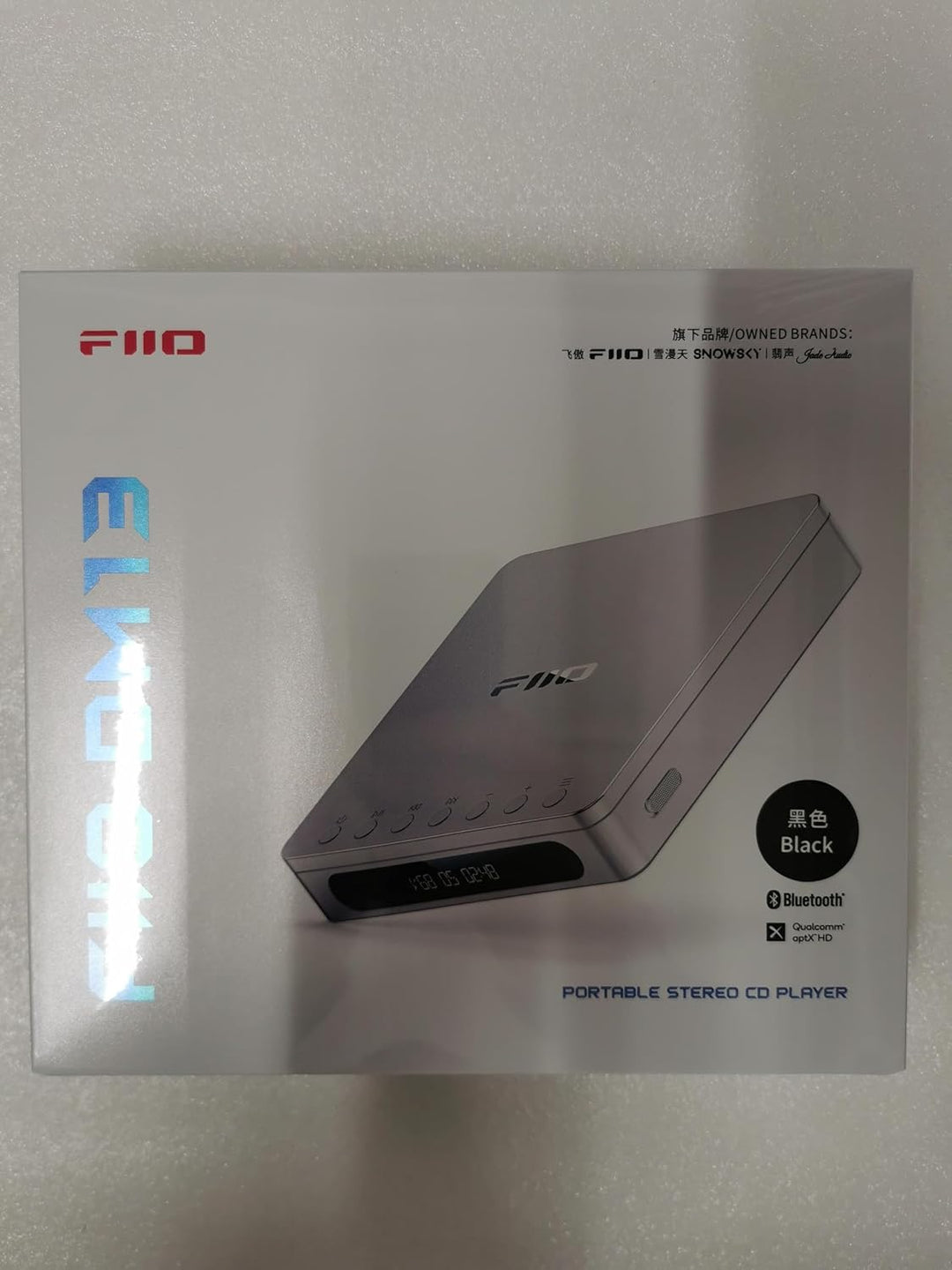 FiiO DM13 multifunktionaler tragbarer Stereo-CD-Player mit ausdauerndem Akku, unterstützt USB-Rippin