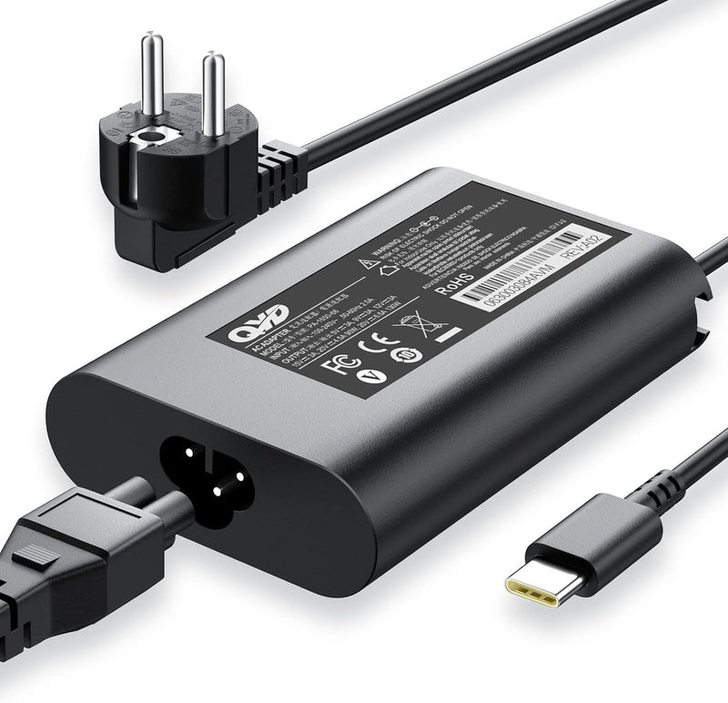 QYD 130W USB Type-C PD Netzteil Notebook Ladegerät für Laptop Ladekabel Dell Precision 5520 5540 555