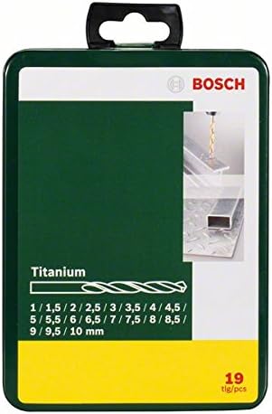 Bosch Accessories Bosch 19tlg. Metallbohrer-Set HSS-TiN titanium HSS-Titan, HSS-Titan