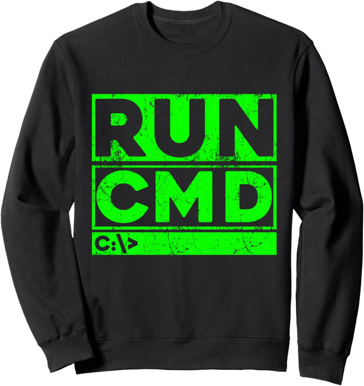 Informatiker Run CMD Programmierer Systemadmin Geschenke Sweatshirt