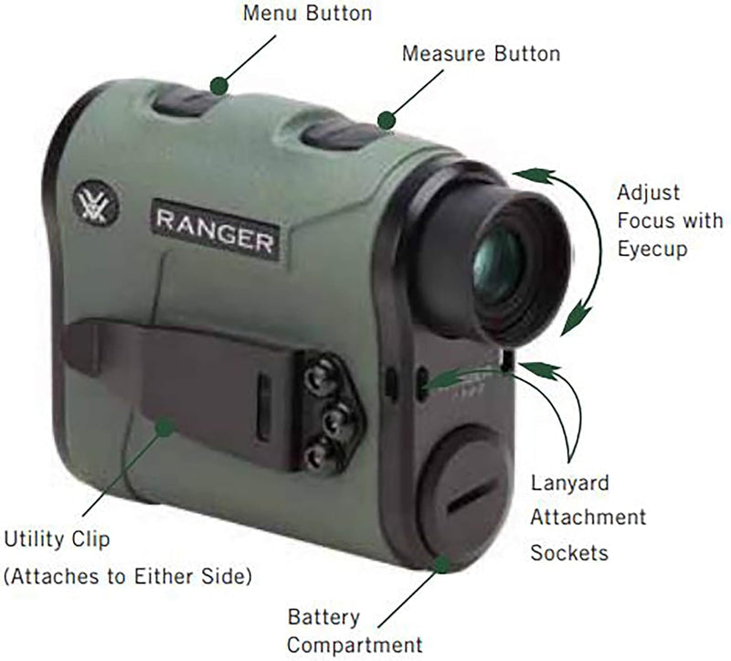 Vortex Ranger 1800 Rangefinder Rrf 181