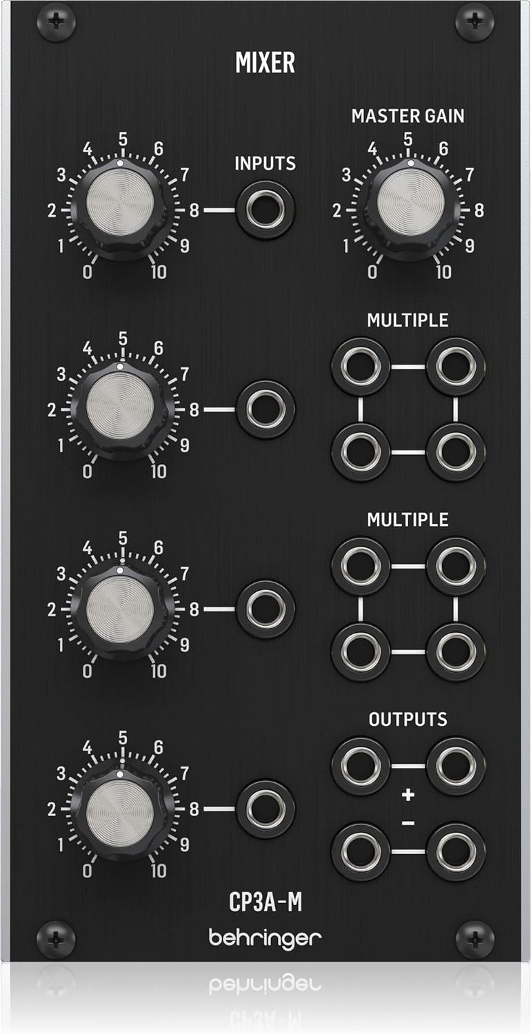 Behringer CP3A-M MIXER Legendäres analoges Mixer/Utility-Modul für Eurorack, CP3A-M MIXER