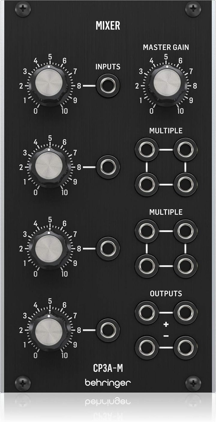 Behringer CP3A-M MIXER Legendäres analoges Mixer/Utility-Modul für Eurorack, CP3A-M MIXER