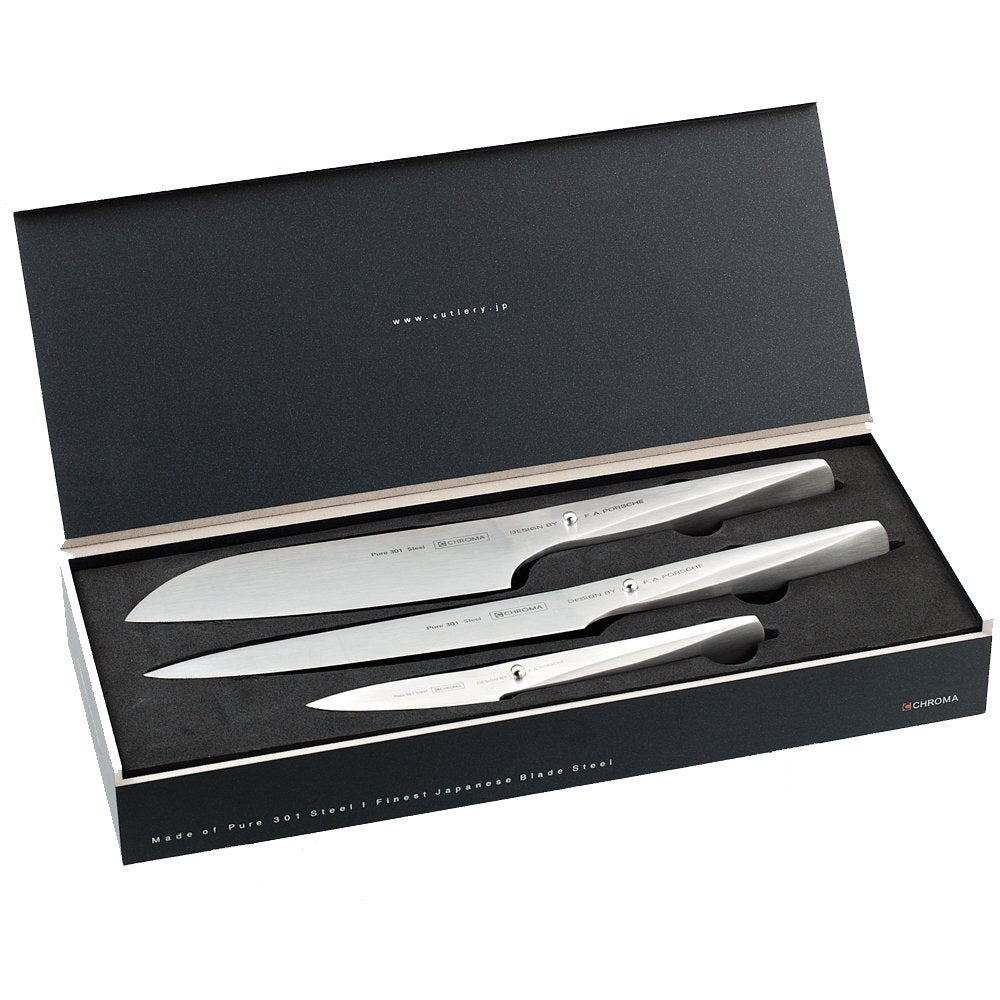 Chroma P-529 Messer-Set 3-teilig bestehend aus P-05, P-02 und P-09