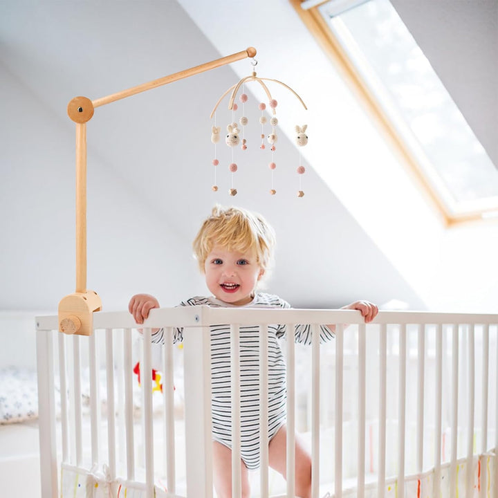 Mobile Halterung, Verstellbarer Mobile Halterung Wickeltisch für Kinderzimmer, Halterung für Mobile