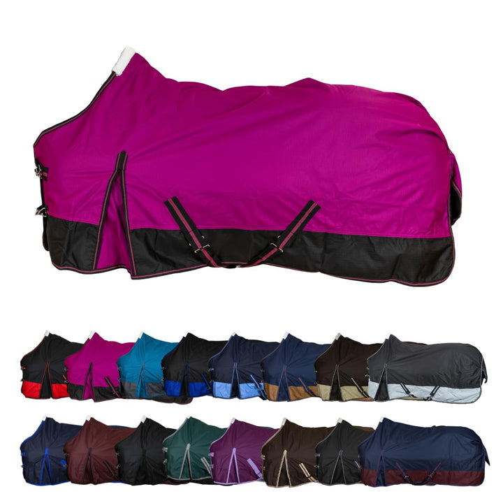 RL24 - Weidedecke 600D Basicline – als Regendecke &amp; Übergangsdecke – Wind- &amp; wasserdichte Outdoordec