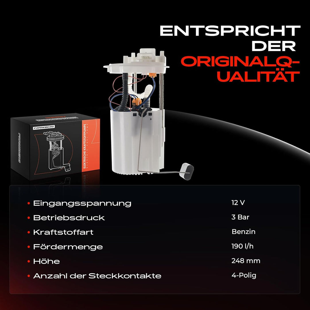 Kraftstoffpumpe Dieselpumpe für Bipper Tepee 1.3L 1.4L Diesel 2010-2019 51856578