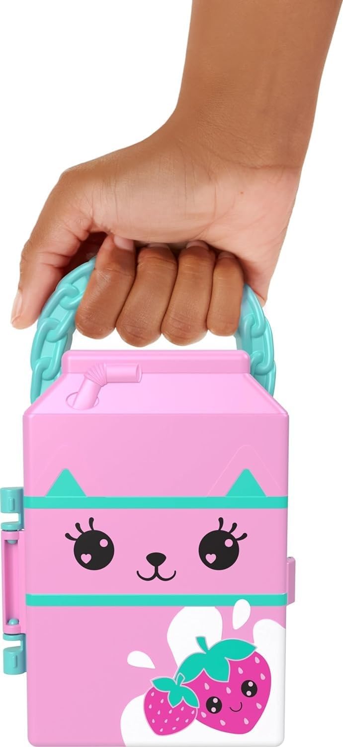 Polly Pocket Fashion Reveal Closet Spielset für Mädchen ab 4 Jahren