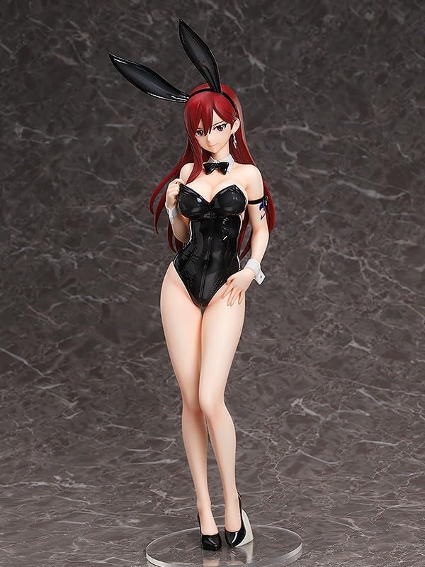 Freeing - Fairy Tail Erza Scarlet 1/4 PVC Figure Bare Leg Bunny Version (Mr)