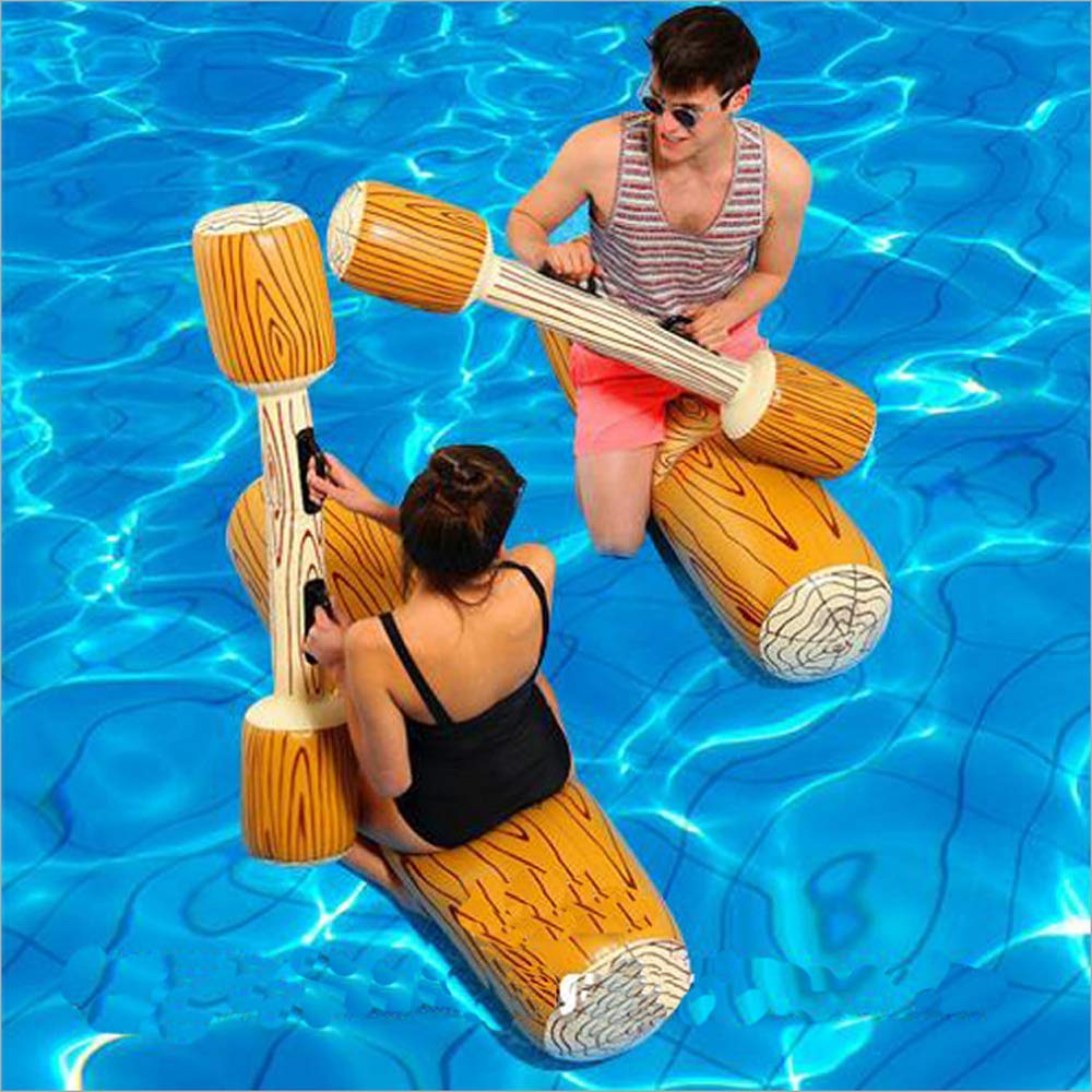 LONEEDY 2 Stück gesetzte aufblasbare Schwimm Reihe Spielwaren, Erwachsene -Pool-Party Wassersportspi