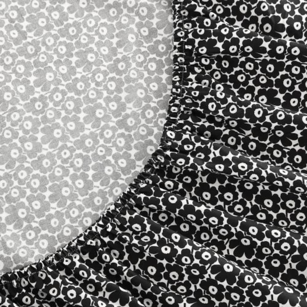 MARIMEKKO - Queen-Bettwäsche, Baumwollperkal-Bettwäsche-Set, knackige und Coole Wohnkultur (Pikkuine