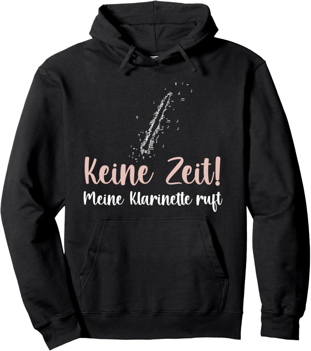 Klarinettenmotiv Klarinettist Klarinettenspieler Klarinette Pullover Hoodie