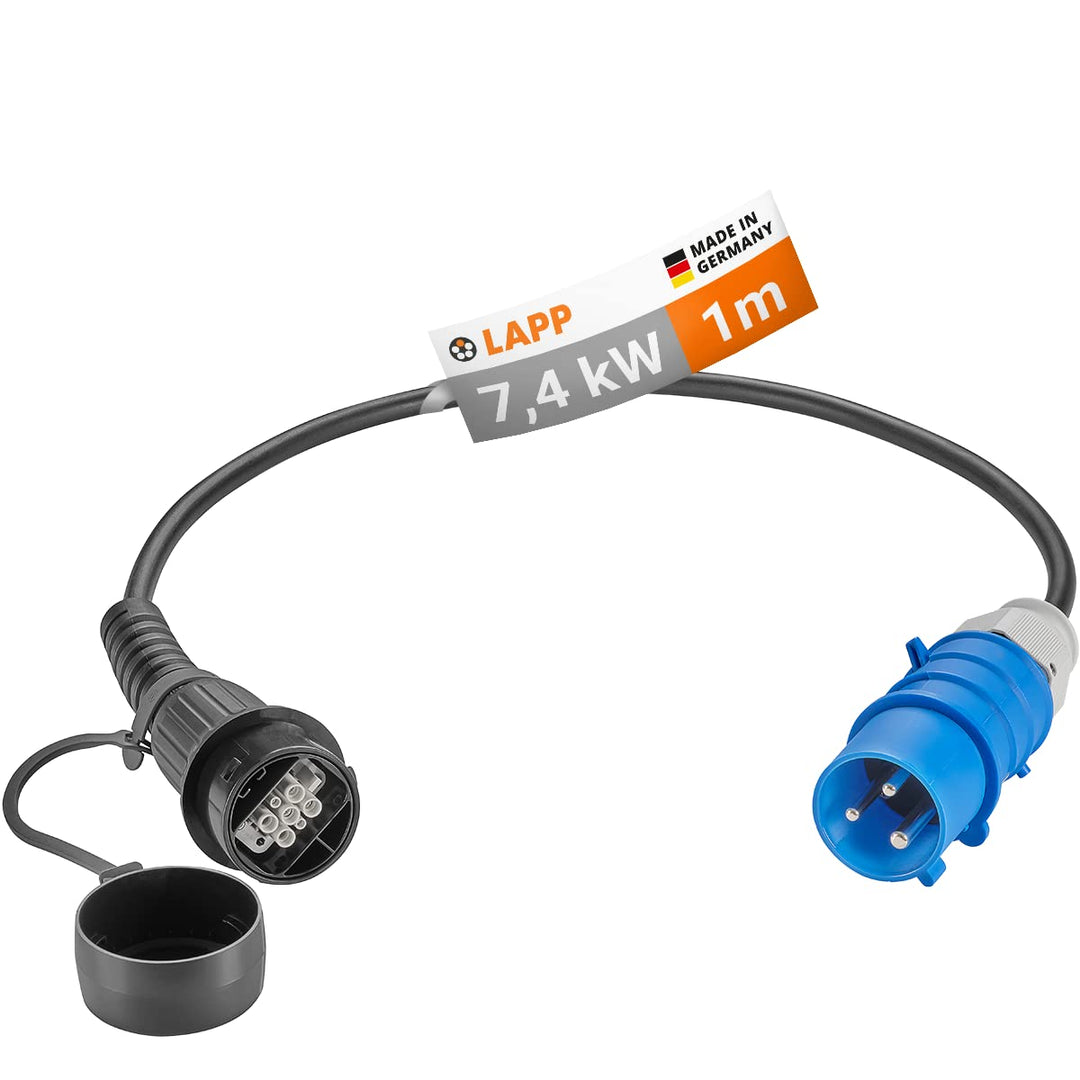 Lapp Mobility CEE Ladeadapter Universal / 7,4kW / 32A / verbindet die Lapp Ladestation