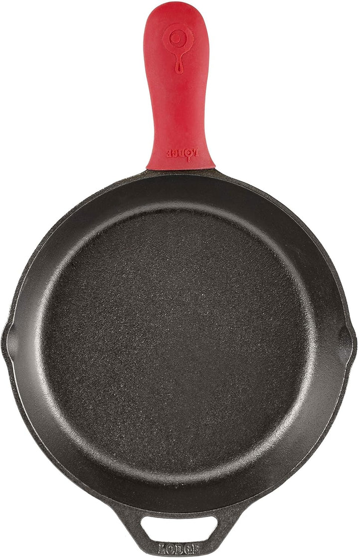 LODGE Silicone Hot Handle Holder INLODGE.ASHH41, Inoxidable, rot, 5-5/8" L x 2", Halterung