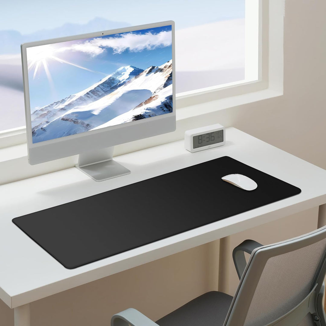 LL-COEUR XXL Schwarz Mauspad Gaming Mouse Mat Laptops Schreibtischunterlage Desk Pad (700 x 300 x 3