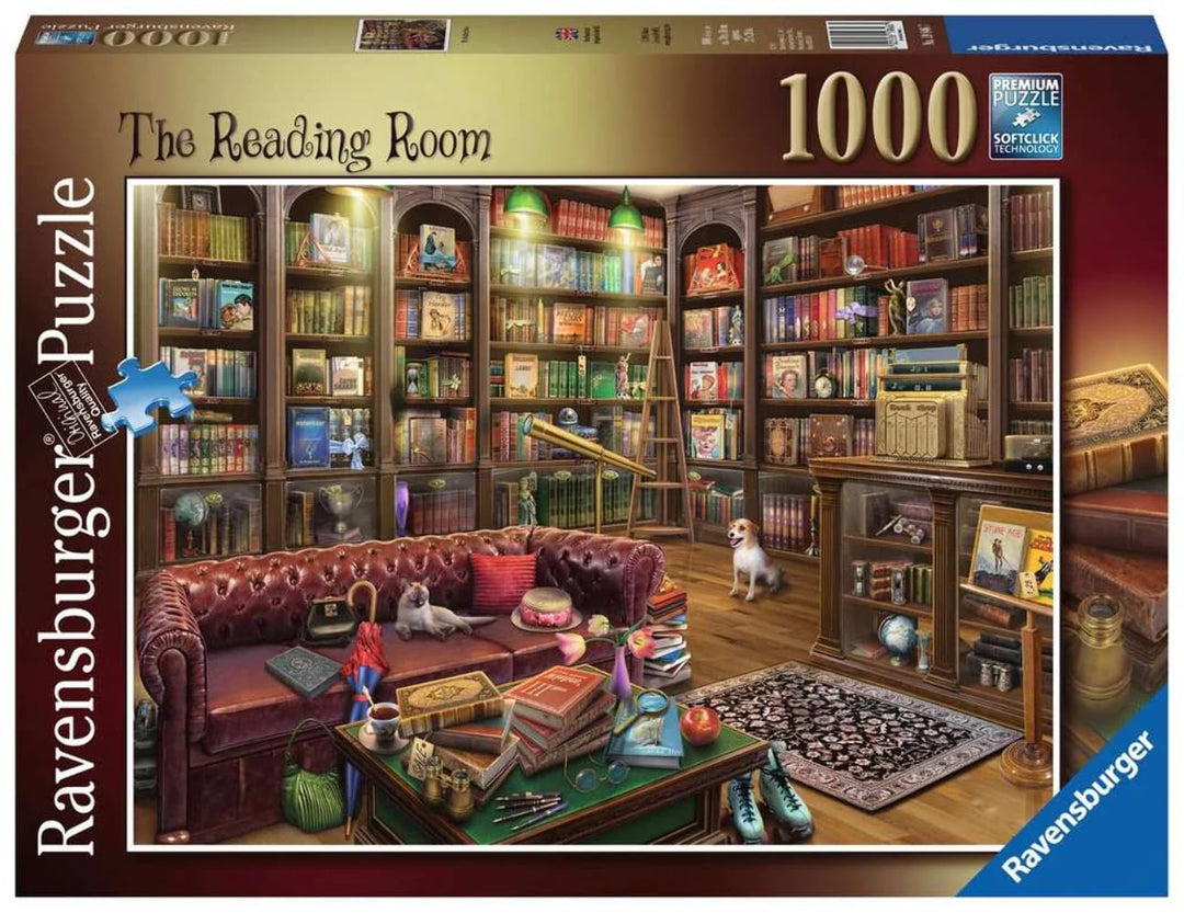 Ravensburger The Reading Room 1000 Piece Jigsaw Puzzle for Adults & Kids Age 12 Years Up