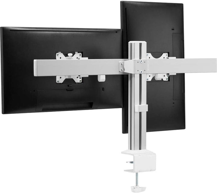 InLine® Aluminium Monitor-Tischhalterung für 2 Monitore bis 32", 8kg