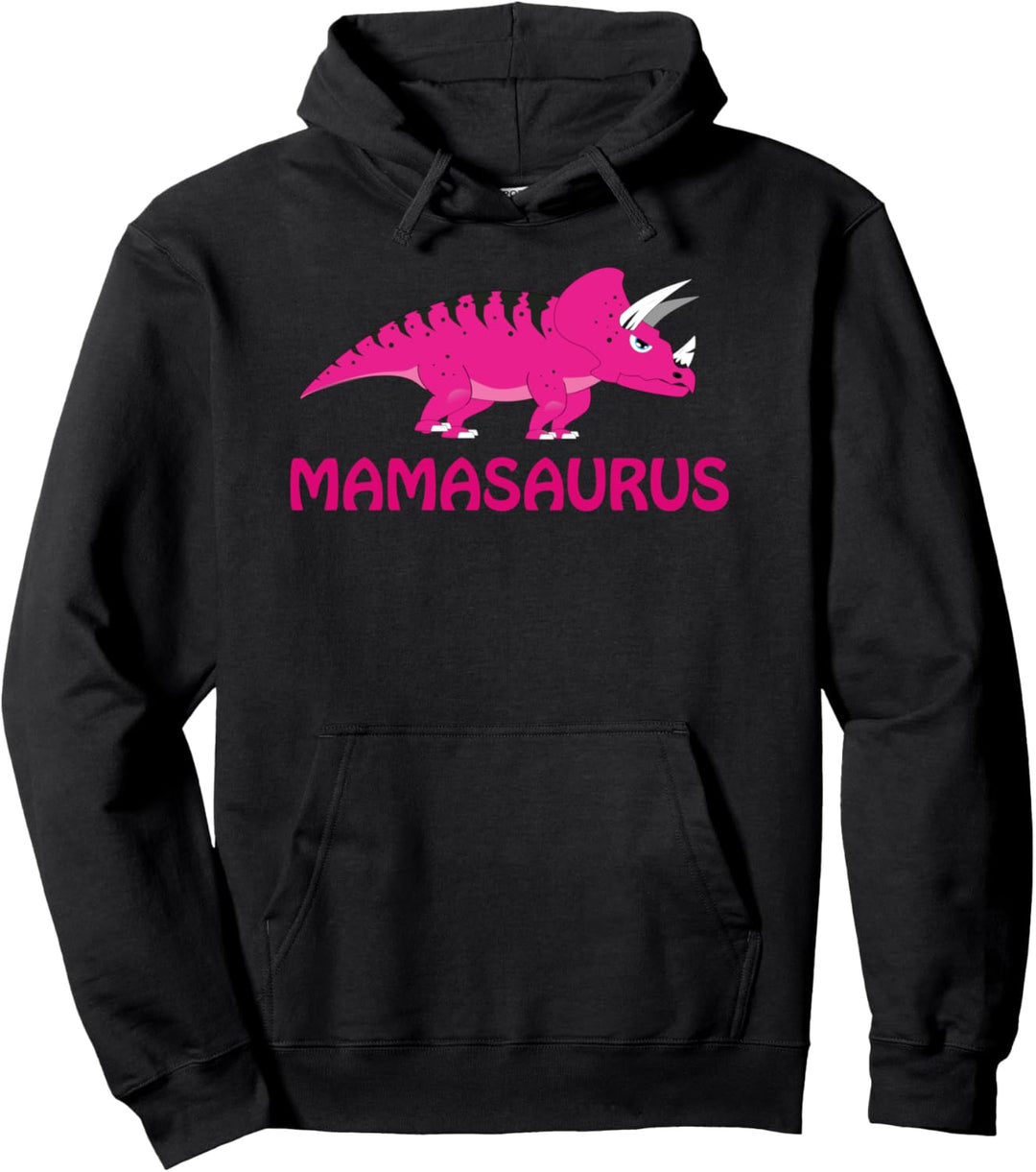 Mamasaurus | Cute Clothing for a Mom - Women's Ladies Top | Pullover Hoodie