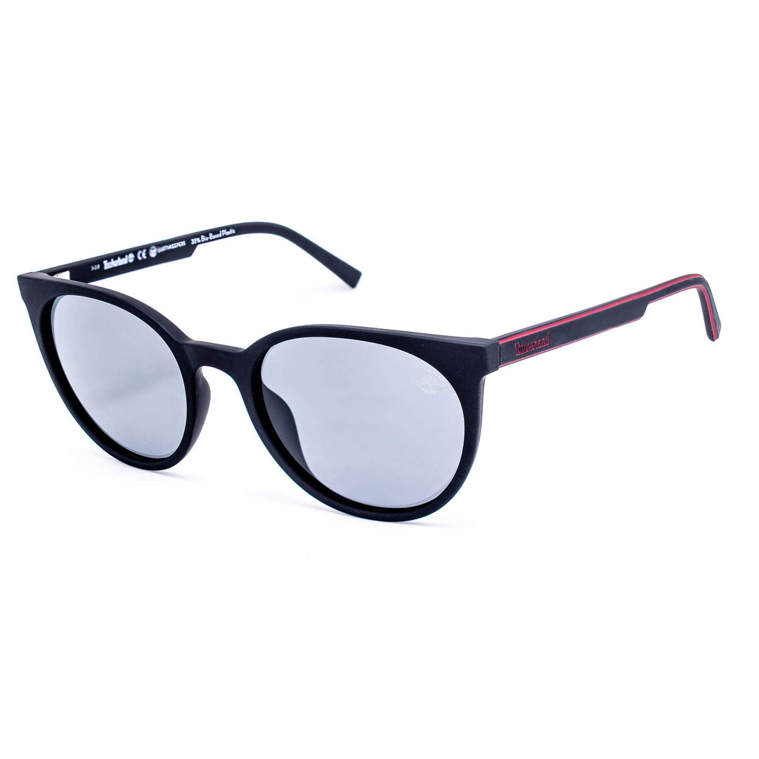 Timberland Unisex-Erwachsene TB9176-5302D Sonnenbrille, Matt Schwarz/Rauch, 53