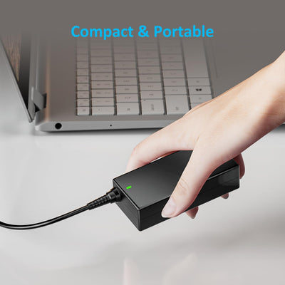 Zolt 65W Universal Laptop Ladegerät Netzteil 15V 16V 18.5V 19V 19.5V 20V AC DC Netzteilkabel für HP
