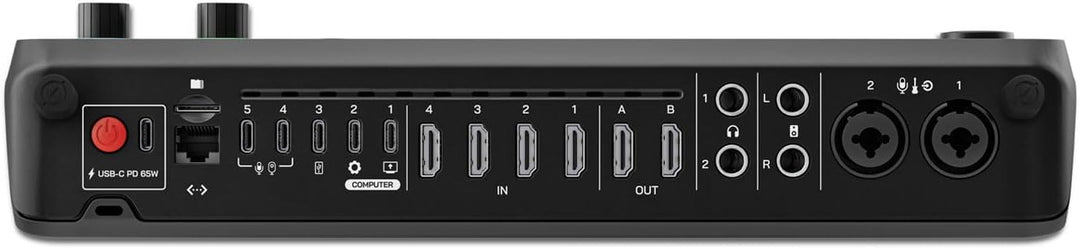 Rode Rodecaster Video Konsole für Audio- und Videoproduktion mit Podmic USB und PSA-1+