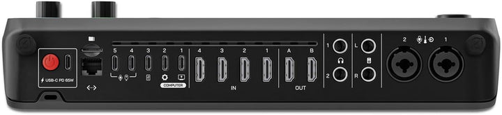 Rode Rodecaster Video Konsole für Audio- und Videoproduktion mit Podmic USB und PSA-1+