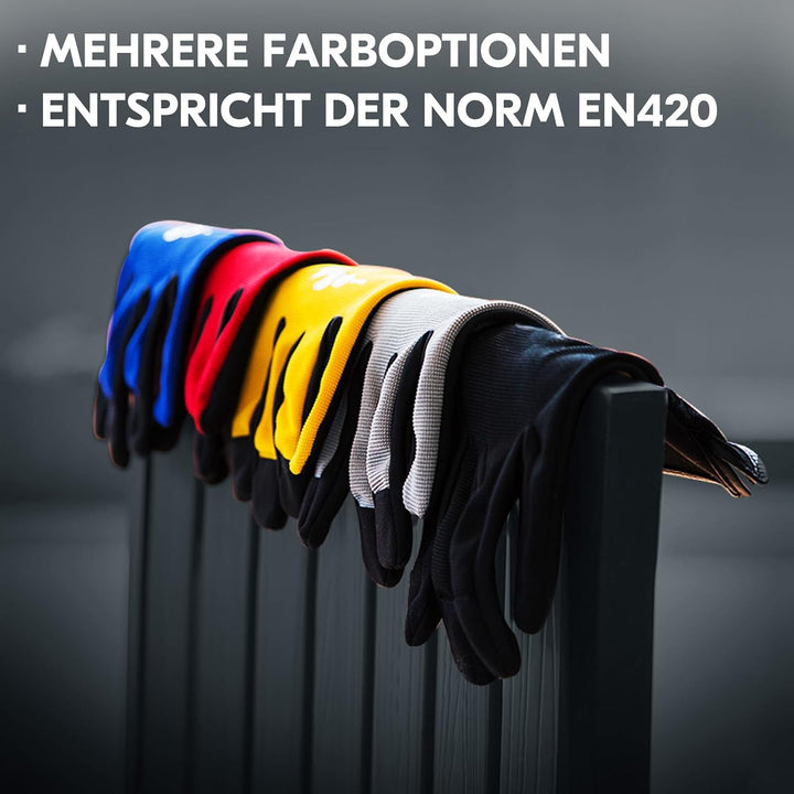 Vgo... 5 Paare Multifunktionale Arbeitshandschuh,Sicherheitshandschuhe,Bauarbeitshandschuhe, Gartenh