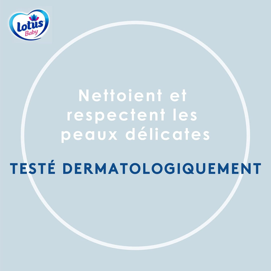 Lotus Baby Saubere Haut – Baby-Pads – 510 Wattepads 510 unités (Lot de 1), 510 unit&amp;