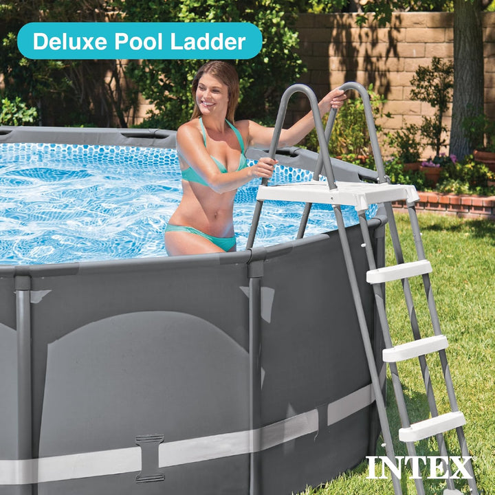 POOL LADDER WITH REMOVABLE STEPS for use