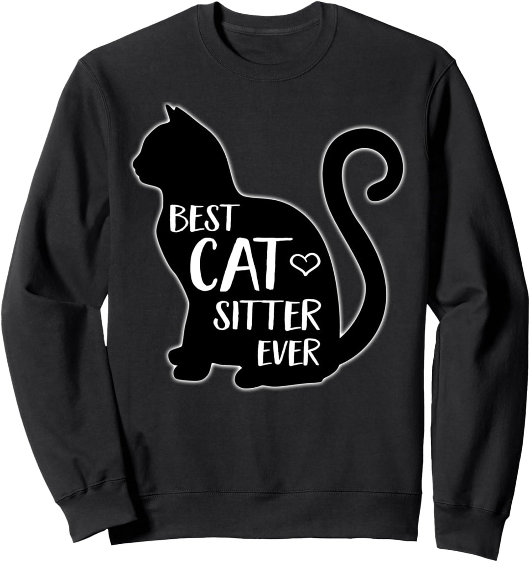 Cat Sitter TShirt Geschenk Best Cat Sitter Ever Pet Love Sweatshirt