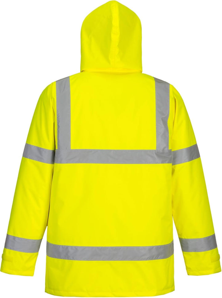 Portwest S460 Wasserdichte Komfort Hi-Vis Winter-Verkehrsjacke Gelb, XL XL Gelb, XL Gelb
