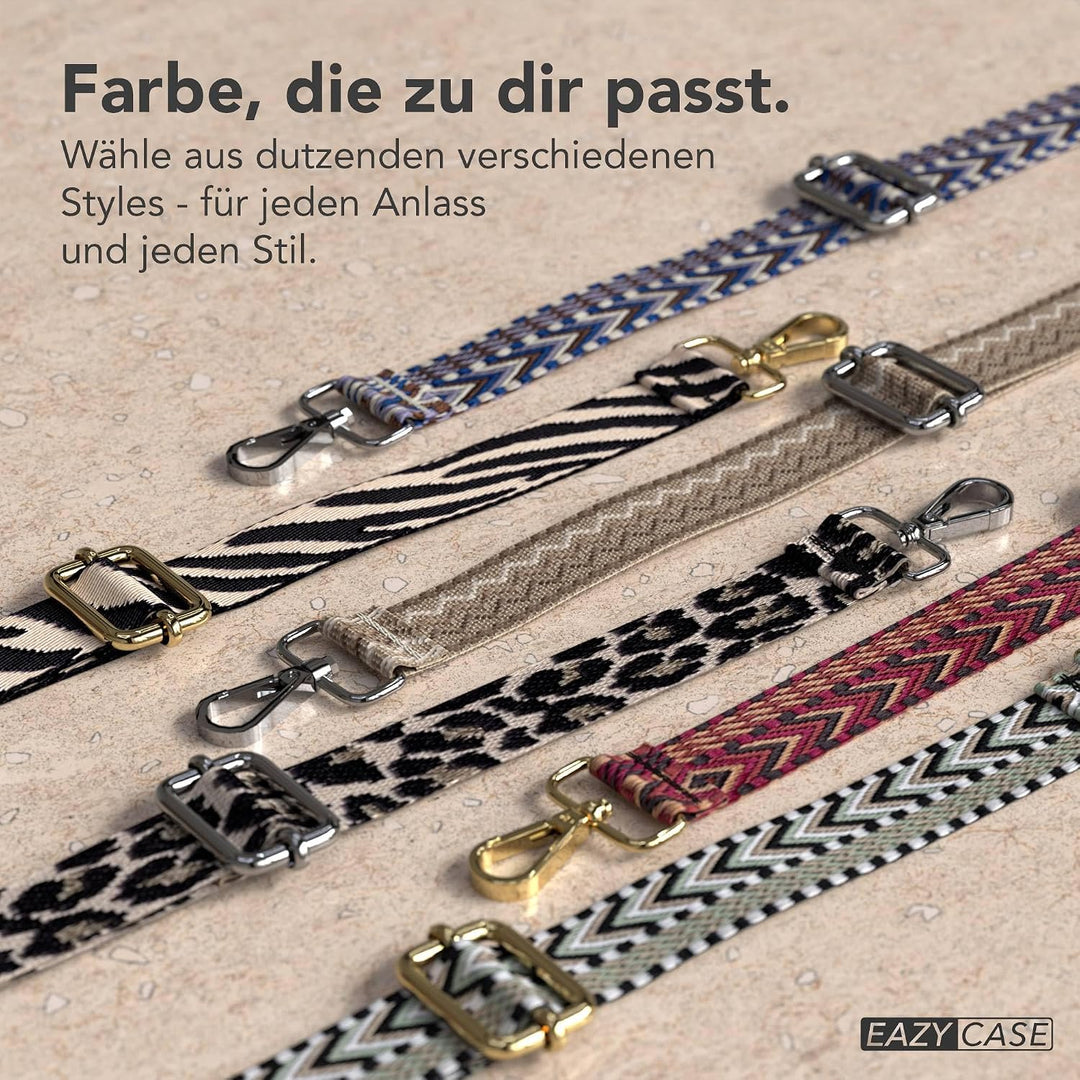 EAZY CASE Handykette - Verstellbares Taschenband kompatibel mit iPhone 17 Pro, Schulterriemen, Handy