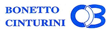 Bonetto Cinturini Uhrenarmband aus Gummi, 20 mm, Modell 306, Schwarz