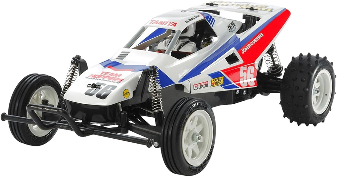 TAMIYA 58643" 1:10 RC The Grasshopper II 2017" Fahrzeug, Schwarz, Weiss, Rot, Blau