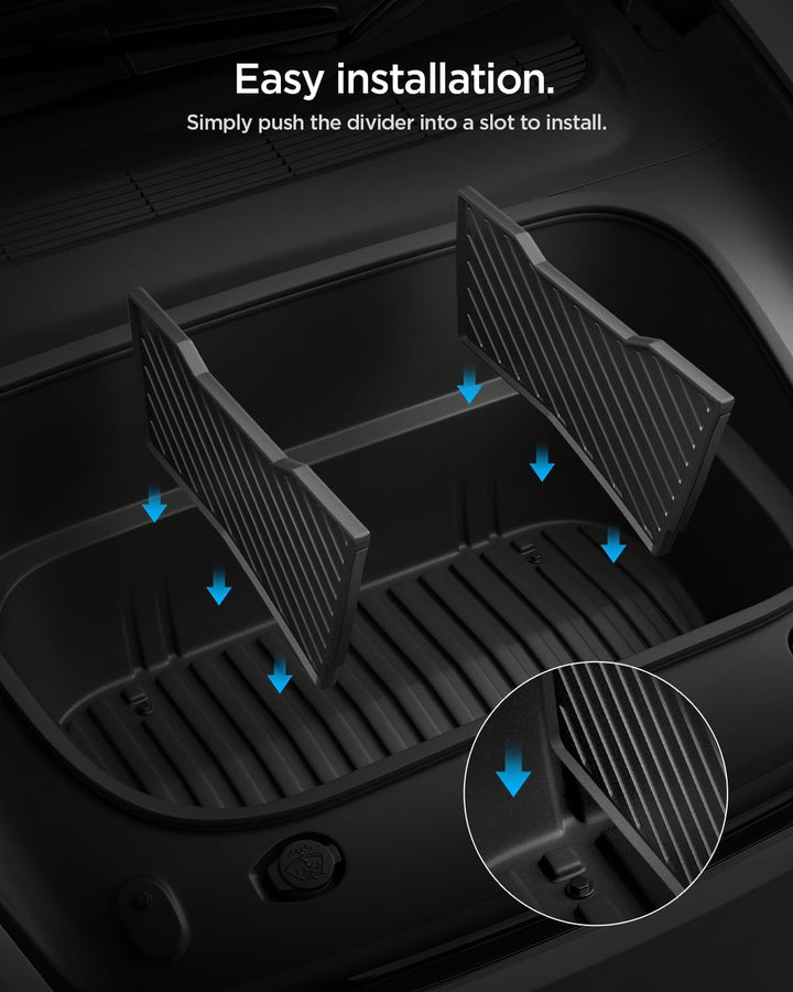 Spigen Auto Kofferraum Organizer für Tesla Model Y Juniper (Nur Premium & Performance 2025 2026), Fr