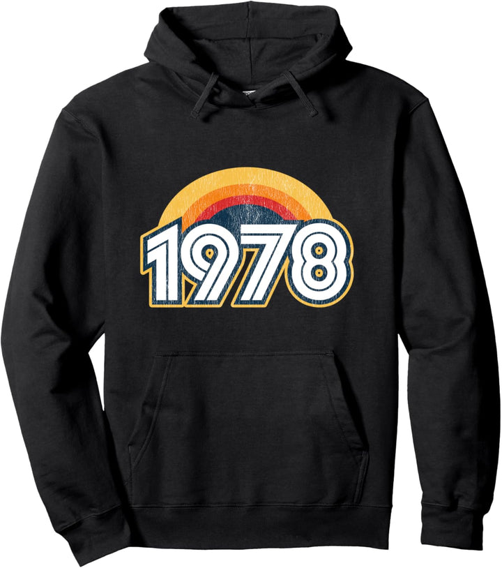 Jahrgang 1978 Sonnenaufgang Pullover Hoodie