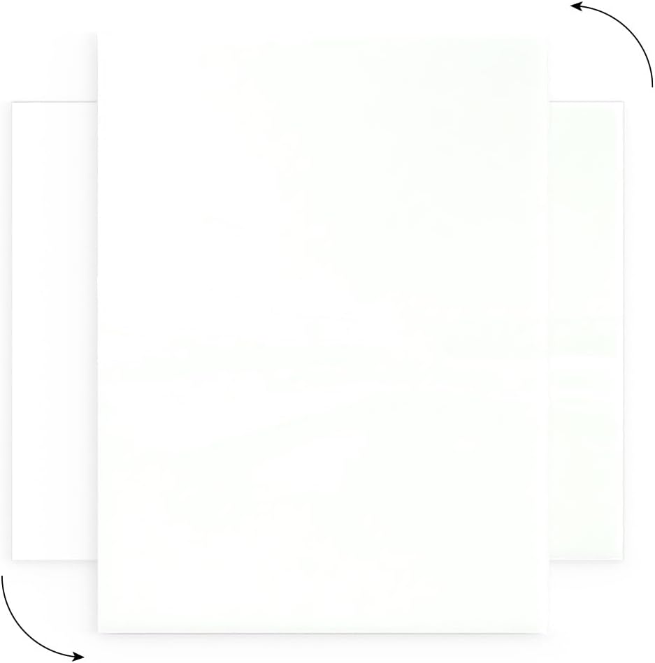 ALLboards Glasboard Magnetisch Weiss 80x60cm, Rahmenlos, Glastafel, Magnettafel, Gehärtetes Glas, We