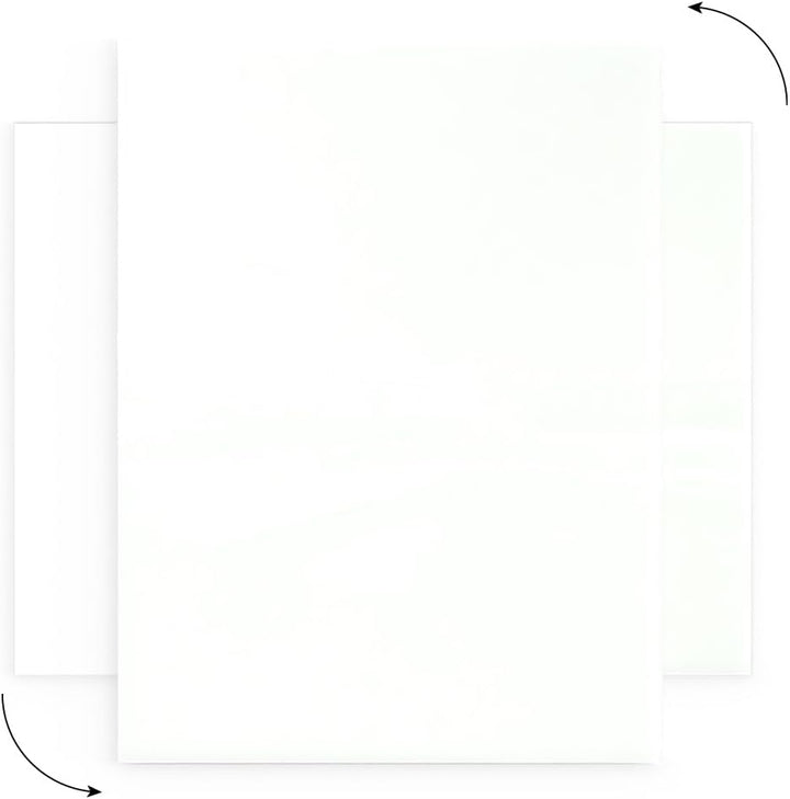 ALLboards Glasboard Magnetisch Weiss 80x60cm, Rahmenlos, Glastafel, Magnettafel, Gehärtetes Glas, We