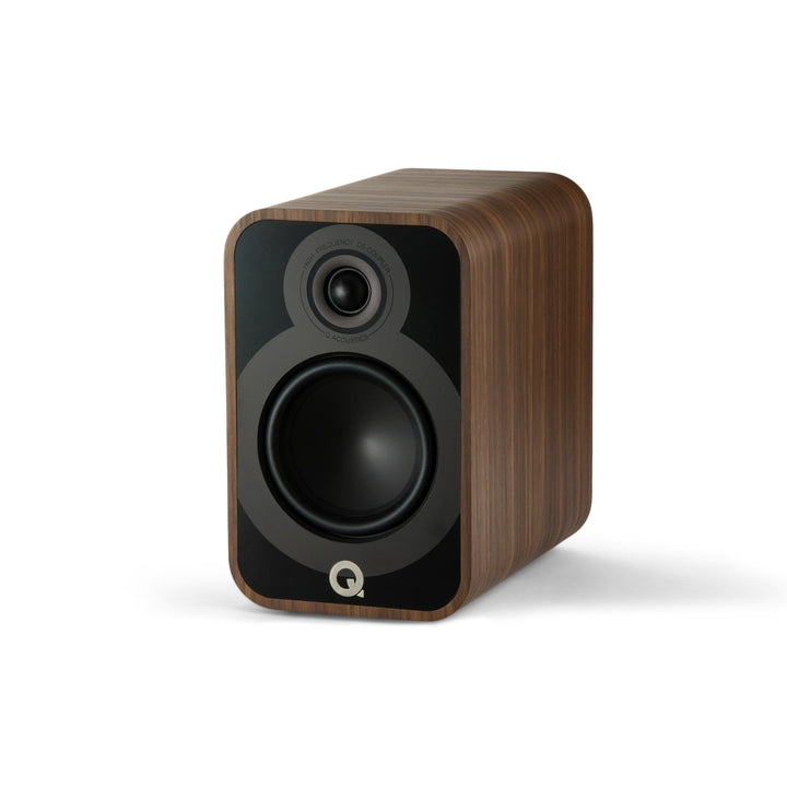 Q Acoustics 5020 Bücherregal-Lautsprecher Santos Palisander – 12,7 cm Mittel-/Bass-Treiber, 2,5 cm H