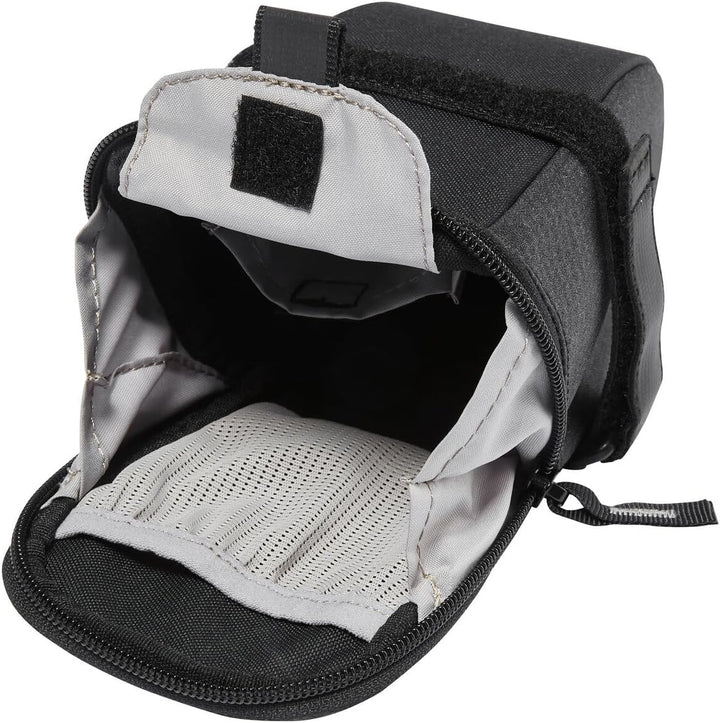 VAUDE Race Light XL Luminum - Satteltasche Fahrrad - mit Klettbefestigung - reflektierend Schwarz, S