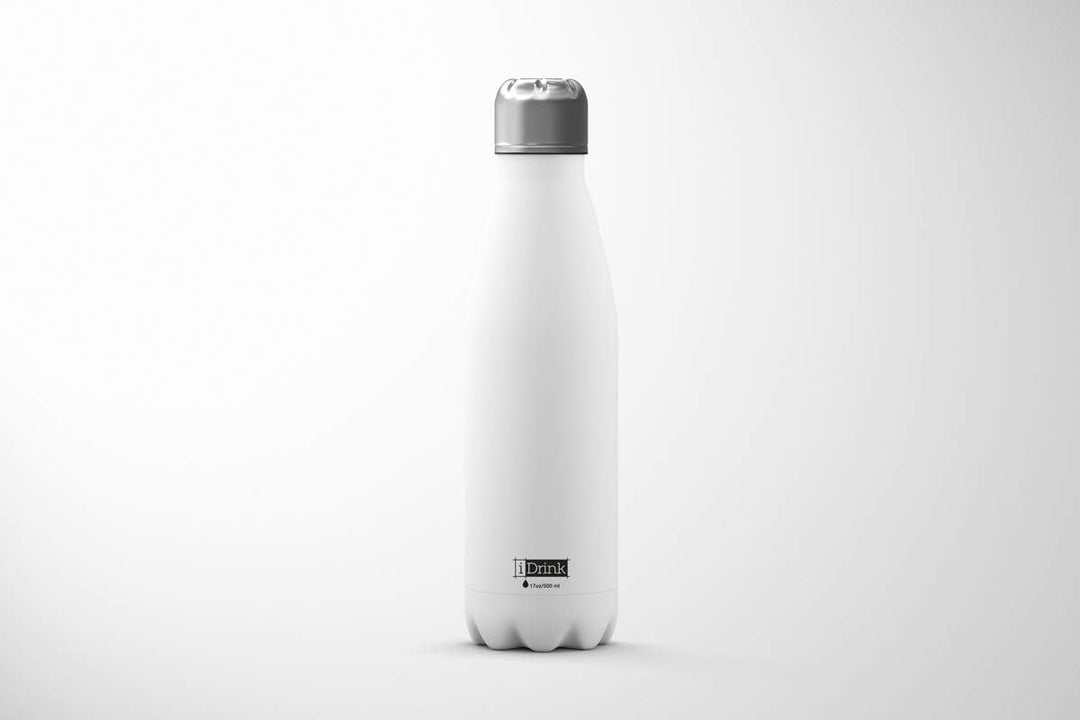 IDRINK® Revolutionäre Thermoflasche, 2 Wände, Edelstahlflasche, 500 ml UNICORN