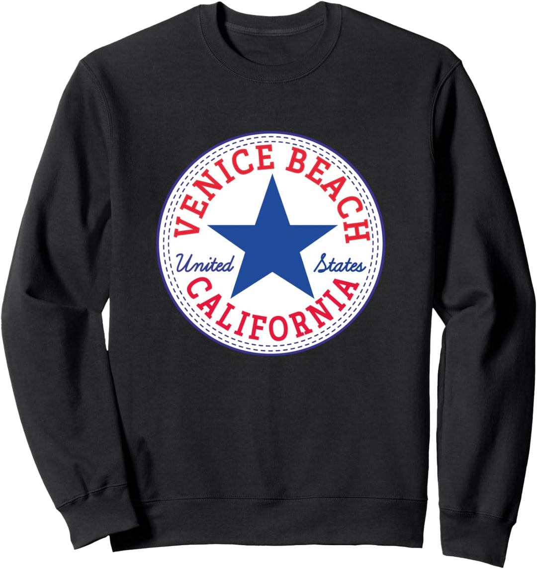 Venice Beach Surfer L.A. Kalifornien USA Souvenir Urlaub Sweatshirt
